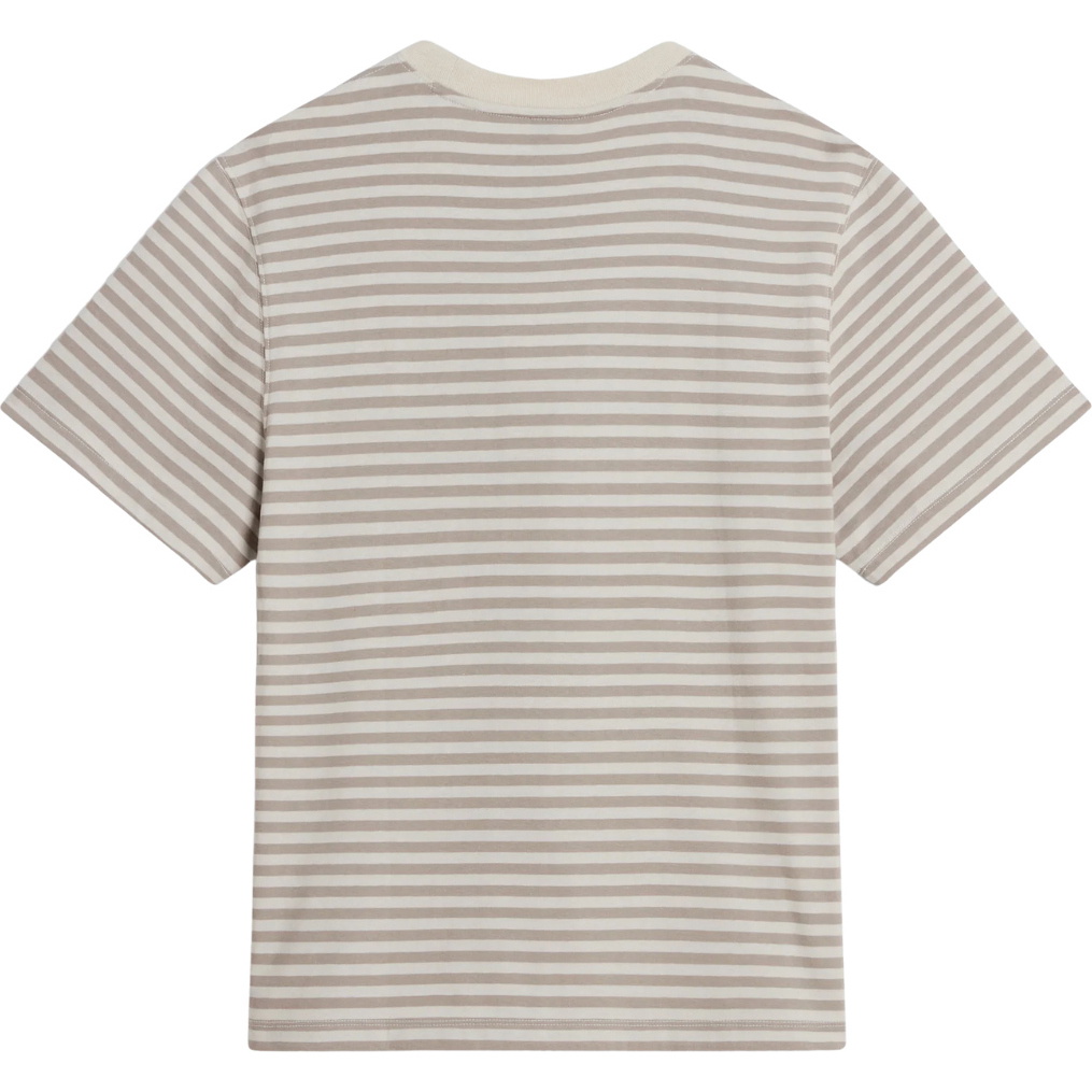 2026 The North Face Mens Vista Stripe T-Shirt NF0A8H7F - Cumulus Cloud